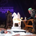 XIX Международный фестиваль ледовых скульптур в Елгаве