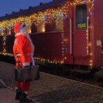 Tādas izklaides Baltijas valstīs vēl nav bijušas: pa dzelzceļu pie Ziemassvētku vecīša un rūķiem